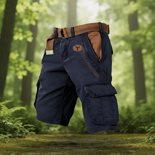 Herren Cargo Shorts Mit Praktischen Taschen Für Freizeit Und Outdoor 4