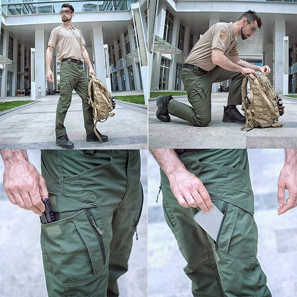 Herren Cargohose für Outdoor-Abenteuer mit Praktischen Taschen 2