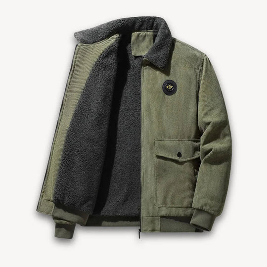 Herren Cordjacke mit Sherpa-Futter 4