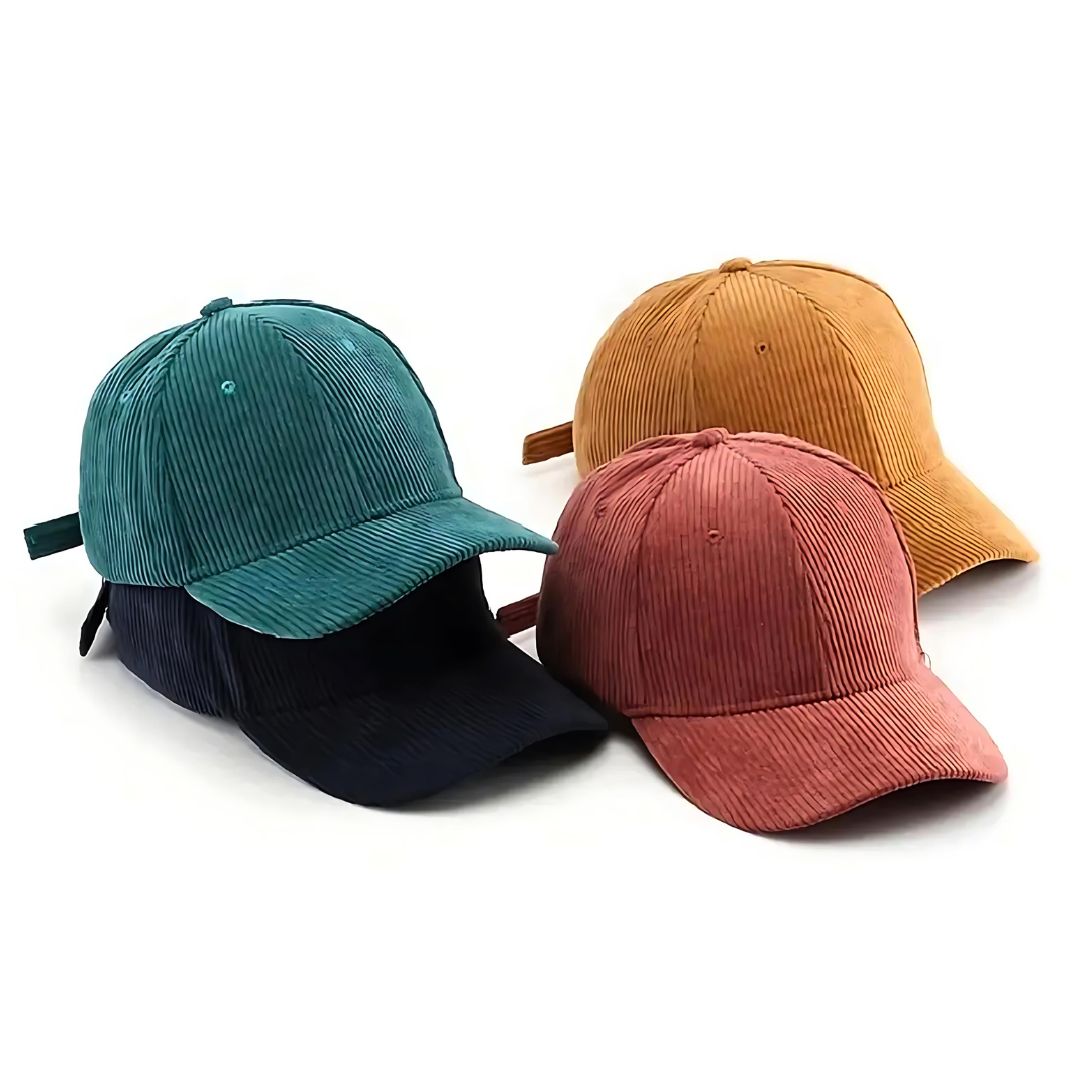 Herren Corduroy Cap Stilvolles Design 2