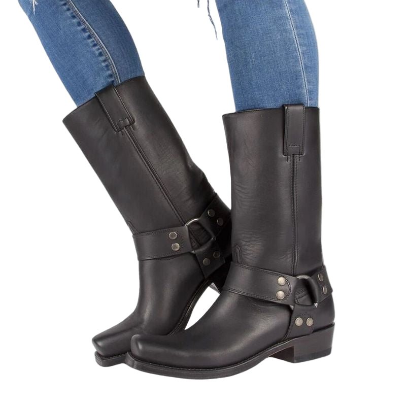 Herren Cowboy-Stiefel im Vintage-Look 0
