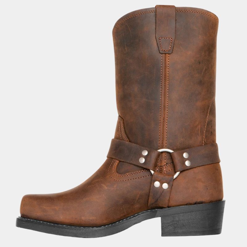 Herren Cowboy-Stiefel im Vintage-Look 5