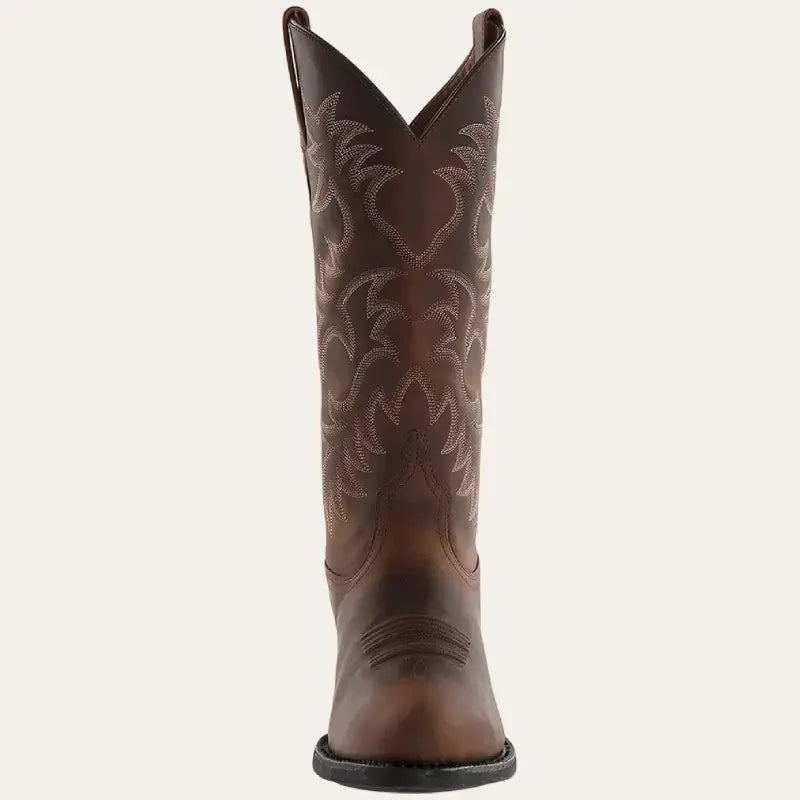 Herren Cowboystiefel Amerikanischer Stil Synthetisches Leder mit Westernstickereien 1