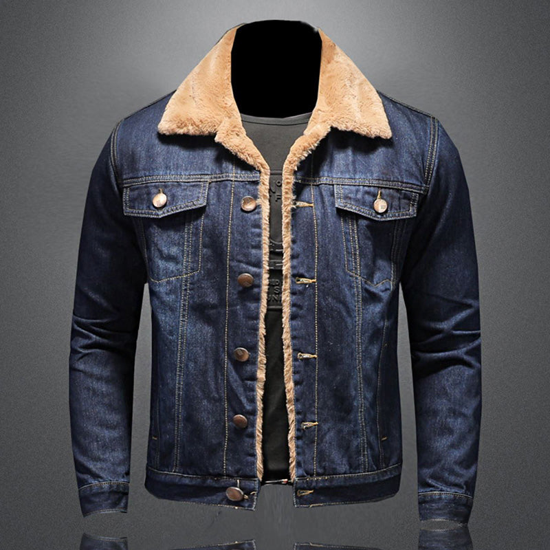 Herren Denimjacke Milano-Stil 1