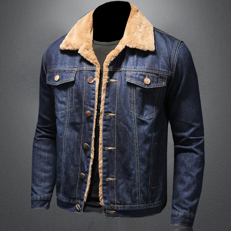 Herren Denimjacke Milano-Stil 3