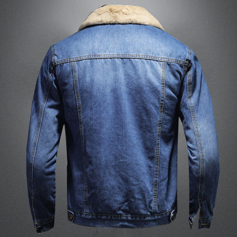 Herren Denimjacke Milano-Stil 4
