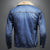 Herren Denimjacke Milano-Stil 4
