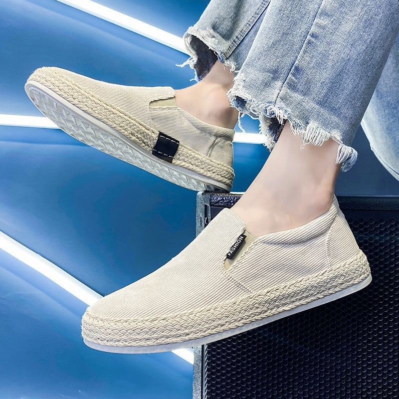 Herren Espadrilles Sportlicher Stil aus Atmungsaktivem Canvas 1