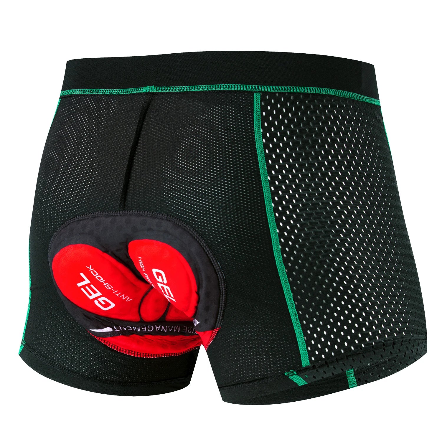 Herren Fahrradhosen Atmungsaktive Radhose mit Gelpolster 0