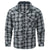 Herren Flanellhemd Karomuster Langarm Bequeme Passform 3