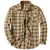 Herren Flanellhemd Klassisch Gemustert Baumwolle-Polyester-Mischung 3