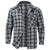 Herren Flanellhemd Klassisch Gemustert Baumwolle-Polyester-Mischung 8