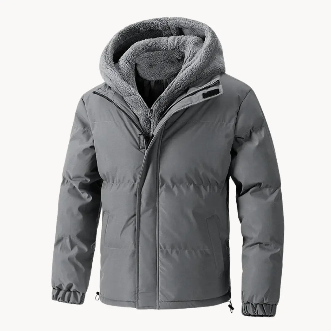 Herren Fleecejacke mit Kapuze für Outdoor-Aktivitäten 10