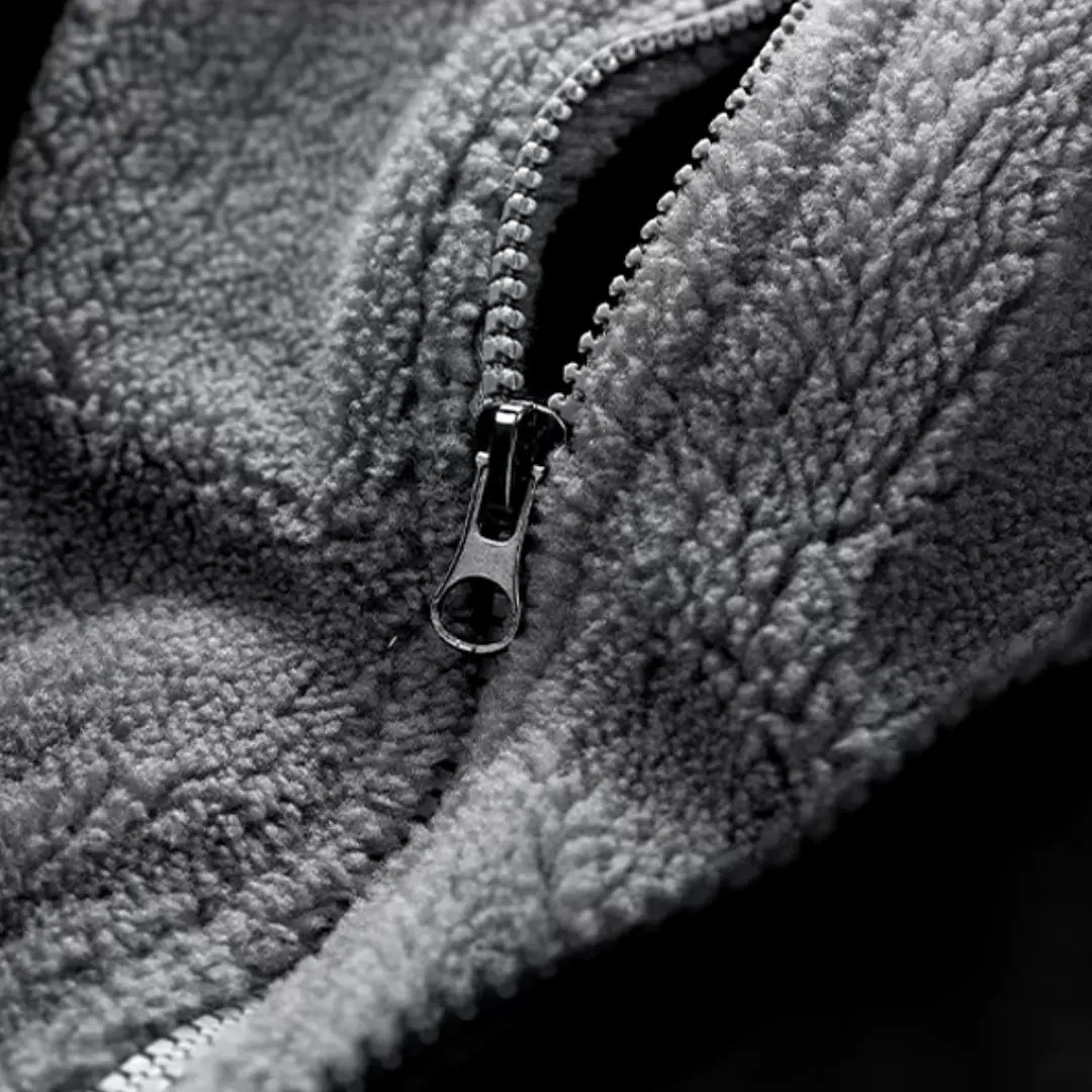 Herren Fleecejacke mit Kapuze für Outdoor-Aktivitäten 7