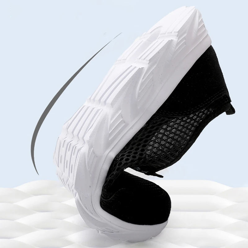 Herren Freizeit Schuhe Atmungsaktiv Slip-On Sneakers 3