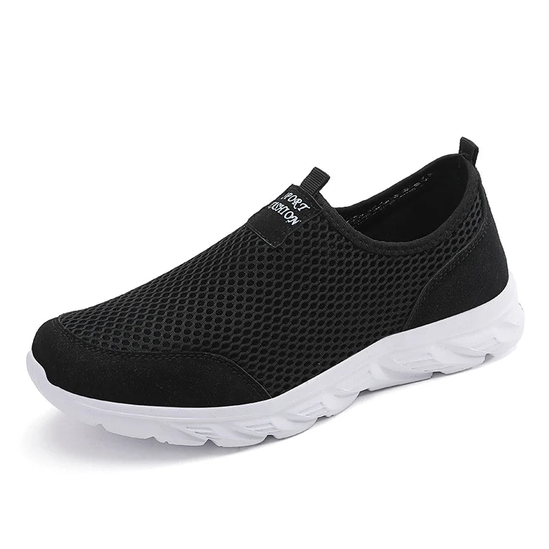 Herren Freizeit Schuhe Atmungsaktiv Slip-On Sneakers 7