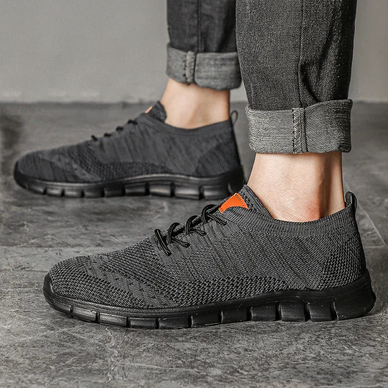 Herren Freizeit Sneakers Atmungsaktiv Leichte Schuhe 4