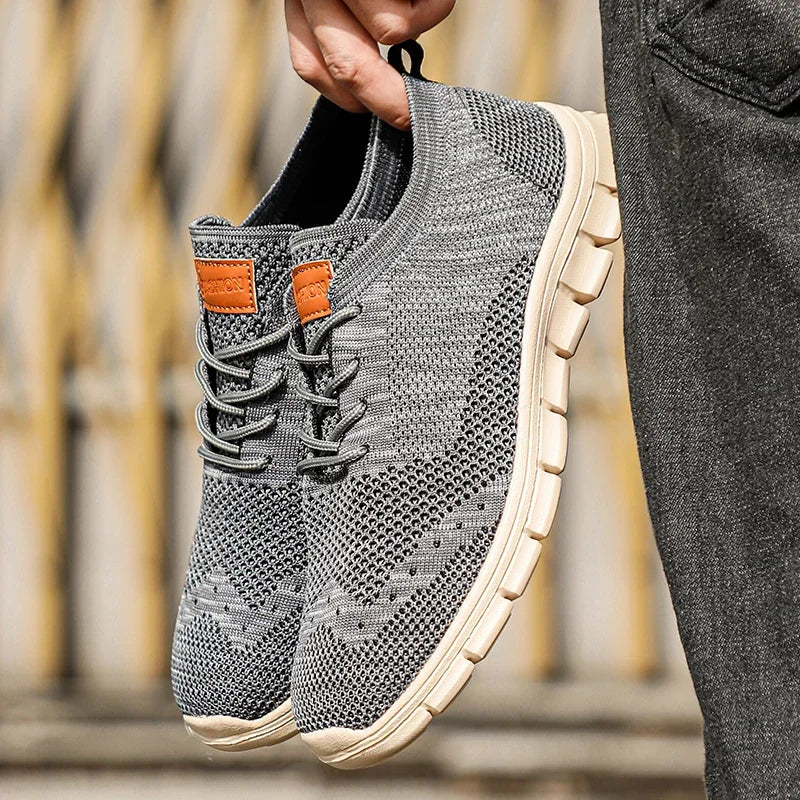 Herren Freizeit Sneakers Atmungsaktiv Leichte Schuhe 7