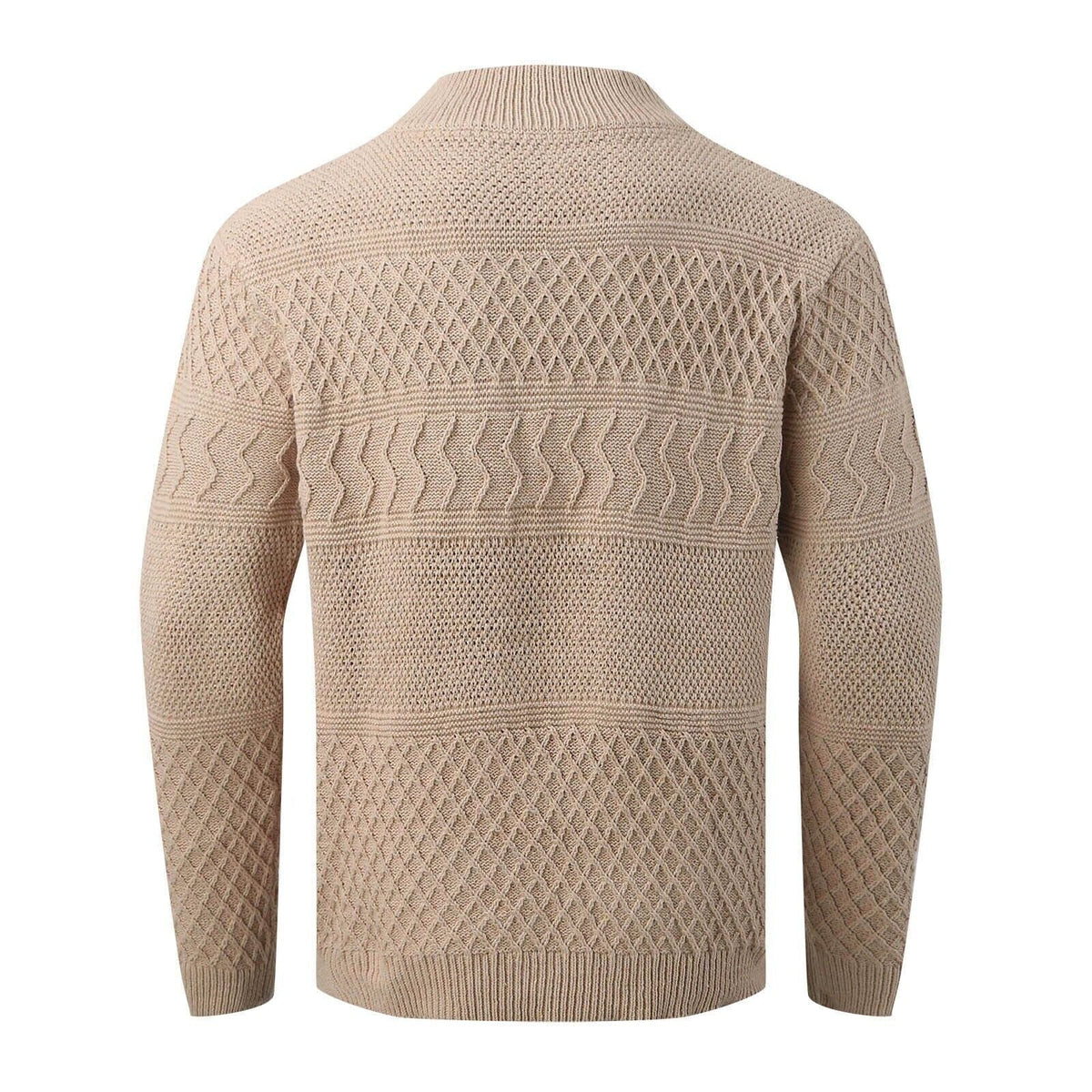 Herren Freizeitmantel Langarm mit Knopfverschluss 3