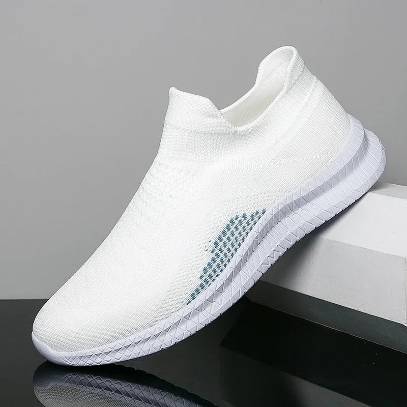 Herren Freizeitschuhe Atmungsaktiv Flexibel Mesh Slip-On 1