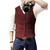 Herren Gilet Modernes Design mit V-Ausschnitt 3
