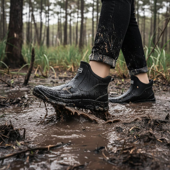 Herren Gummistiefel für Outdoor-Aktivitäten 0