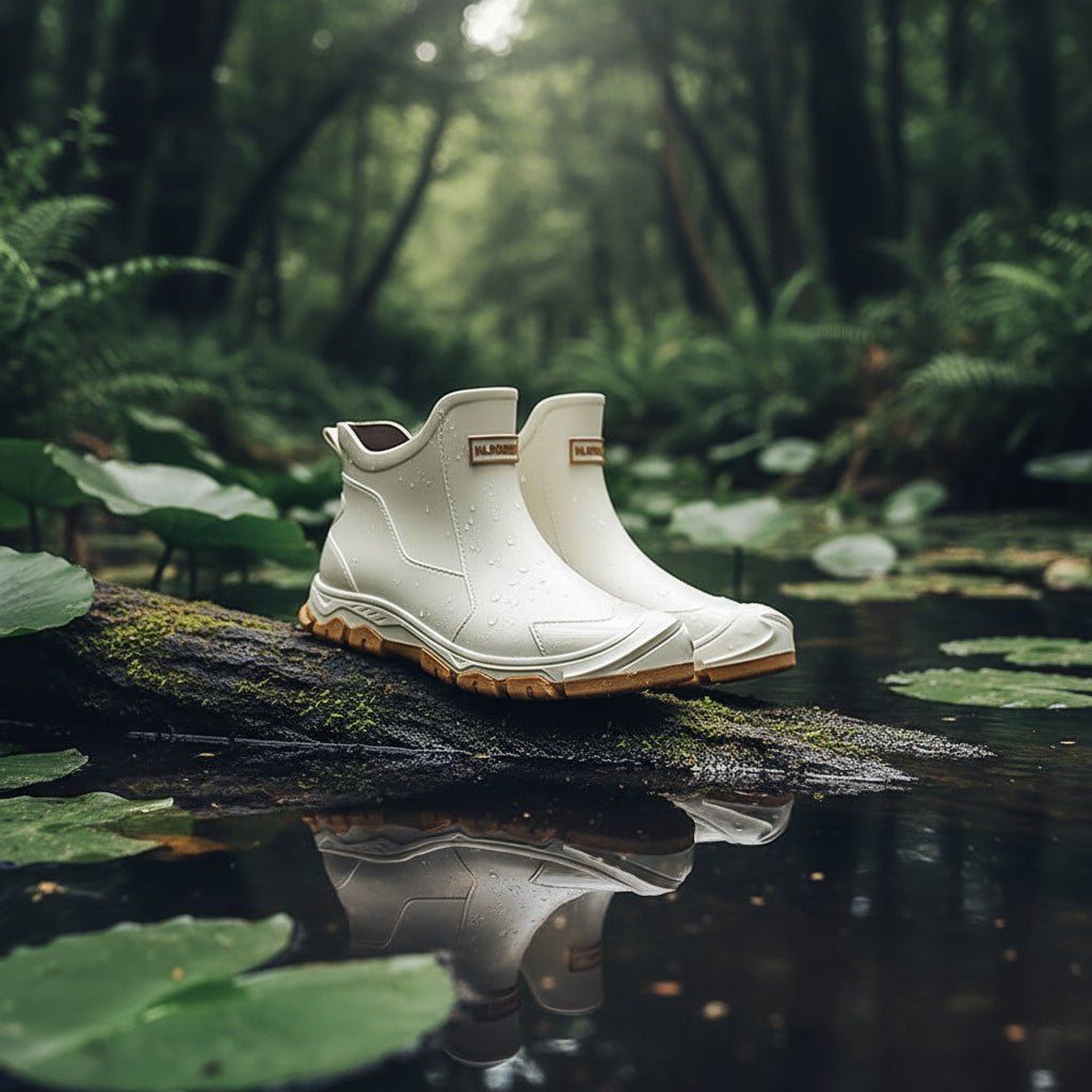 Herren Gummistiefel für Outdoor-Aktivitäten 4