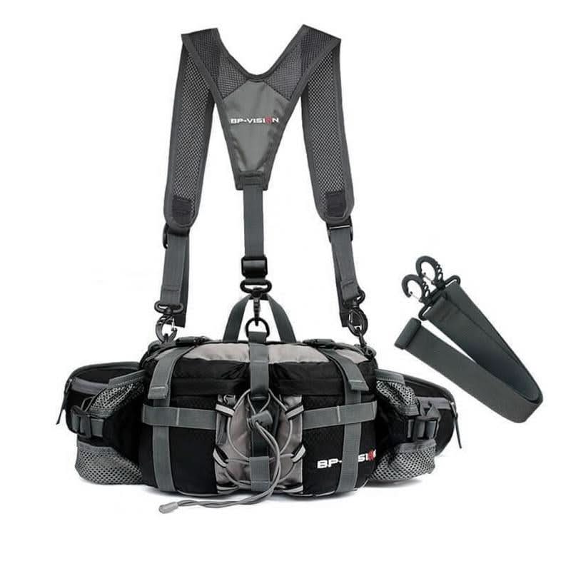 Herren Gürteltasche Bauchtasche für Outdoor-Aktivitäten mit Praktischer Aufbewahrung 0