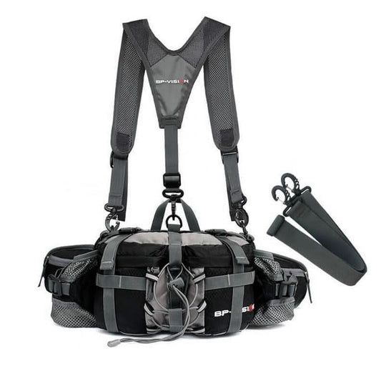Herren Gürteltasche Bauchtasche für Outdoor-Aktivitäten mit Praktischer Aufbewahrung 0