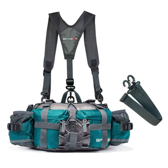 Herren Gürteltasche Bauchtasche für Outdoor-Aktivitäten mit Praktischer Aufbewahrung 10