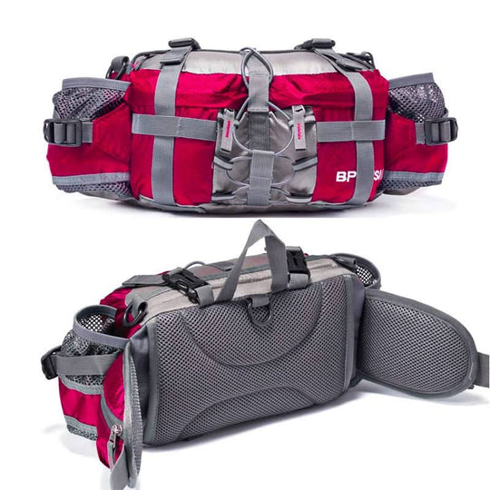 Herren Gürteltasche Bauchtasche für Outdoor-Aktivitäten mit Praktischer Aufbewahrung 7