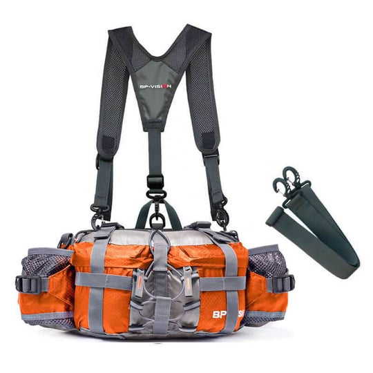 Herren Gürteltasche Bauchtasche für Outdoor-Aktivitäten mit Praktischer Aufbewahrung 8