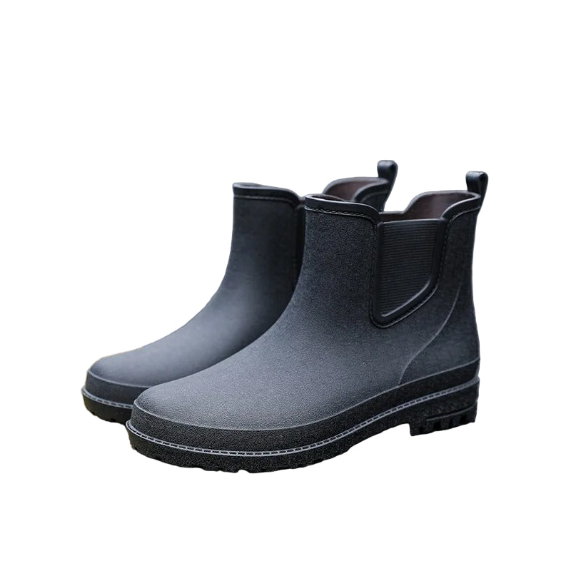Herren Halbschuh Regenstiefel Wasserfest Komfortabel 0