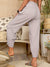 Herren Harem Pants Lockere Passform Baumwolle-Leinen-Mischung 2