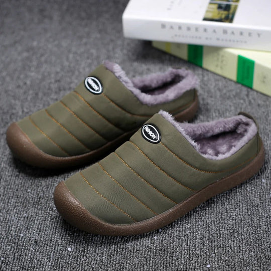 Herren Hausschuhe Komfortabel mit warmer Fütterung und flexiblem Design 1