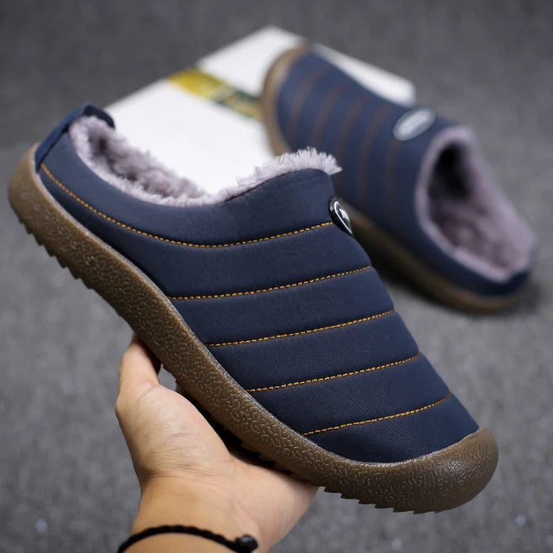 Herren Hausschuhe Komfortabel mit warmer Fütterung und flexiblem Design 5