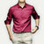 Herren Hemd Slim Fit Atmungsaktive Baumwolle 2