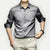 Herren Hemd Slim Fit Atmungsaktive Baumwolle 4