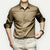 Herren Hemd Slim Fit Atmungsaktive Baumwolle 9