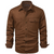 Herren Hemdjacke Dual-Ton Baumwolle 5
