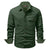 Herren Hemdjacke Dual-Ton Baumwolle 6