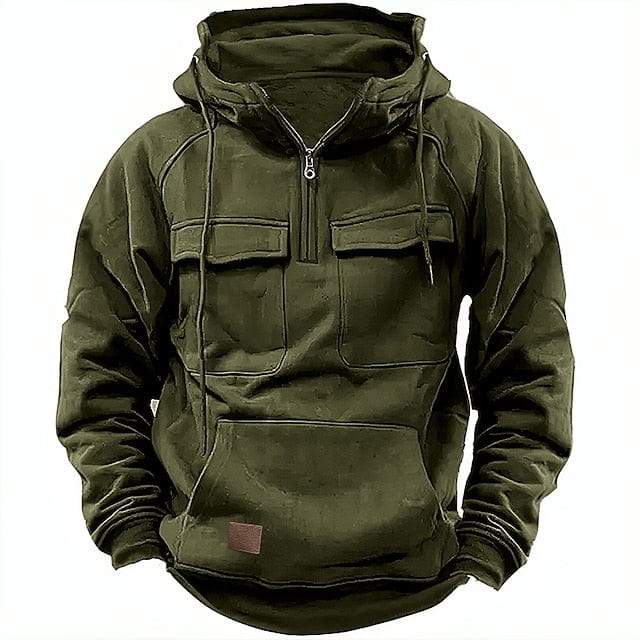 Herren Hoodie Kapuzenpullover Modernes Design für Winter Freizeit 3
