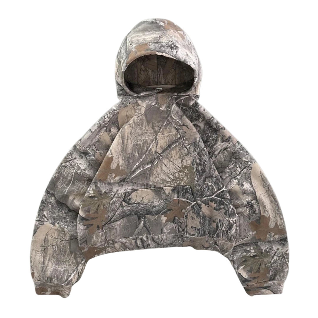 Herren Hoodie im Camouflage-Stil 0