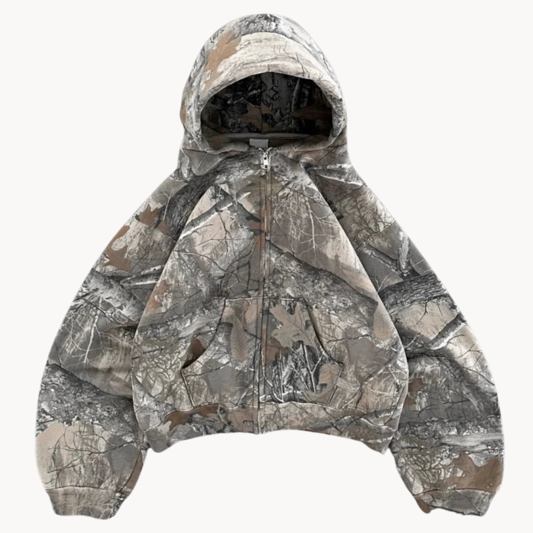 Herren Hoodie im Camouflage-Stil 6