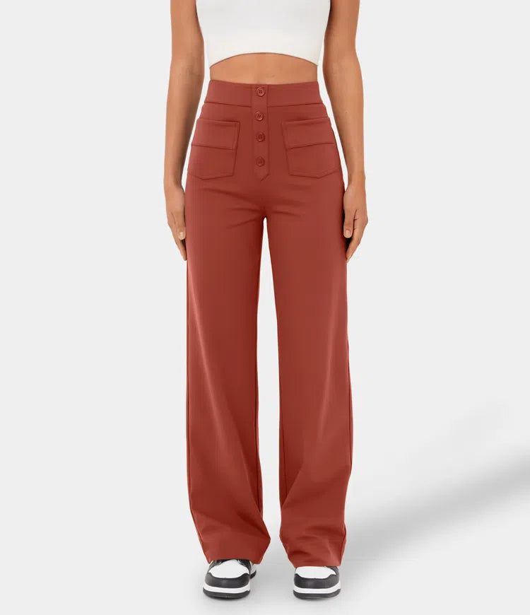 Herren Hosen mit Knopfleiste Bequem und Modern 1