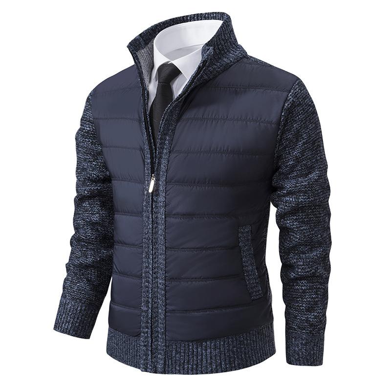 Herren Hybrid Pullover mit klassischem Kragen 0