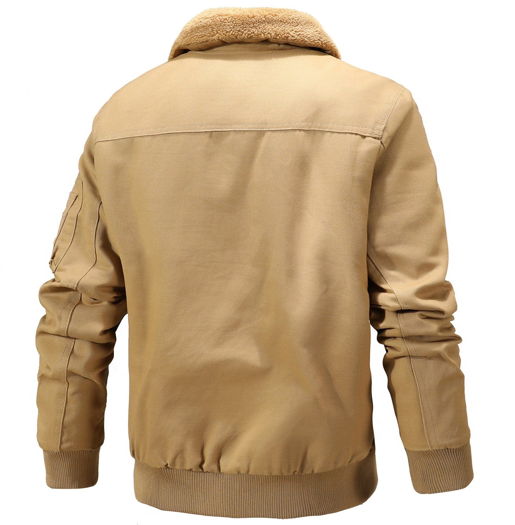 Herren Jacke Funktional mit Fleece-Futter und Taschen 5