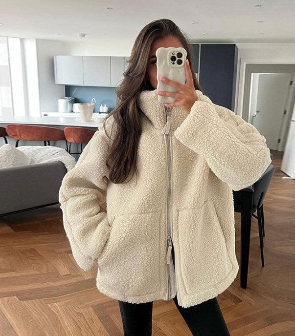 Herren Jacke Sherpa Urban Stil für Kälte und Freizeit 1