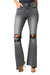 Herren Jeans Faded Flair Denim Schwarz 0