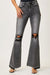 Herren Jeans Faded Flair Denim Schwarz 1